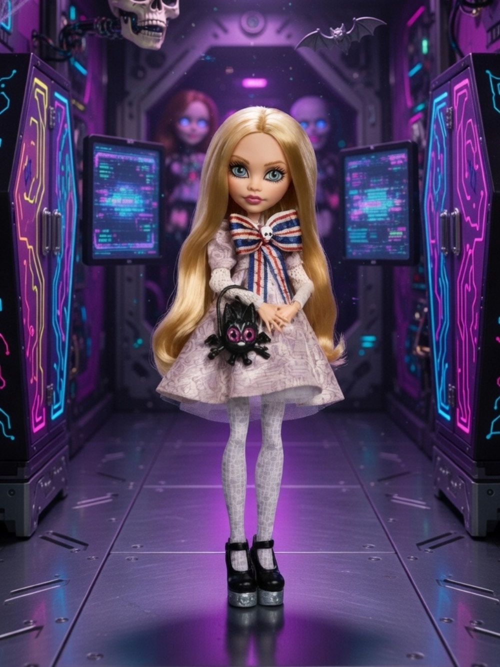 🧨♡Monster High Skullector M3GAN Doll